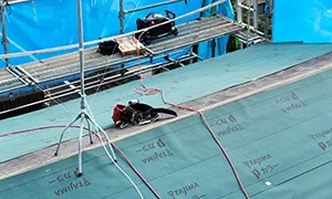 ④ルーフィングの新設