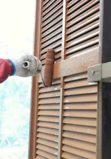 部分塗装Roof-wall-repair